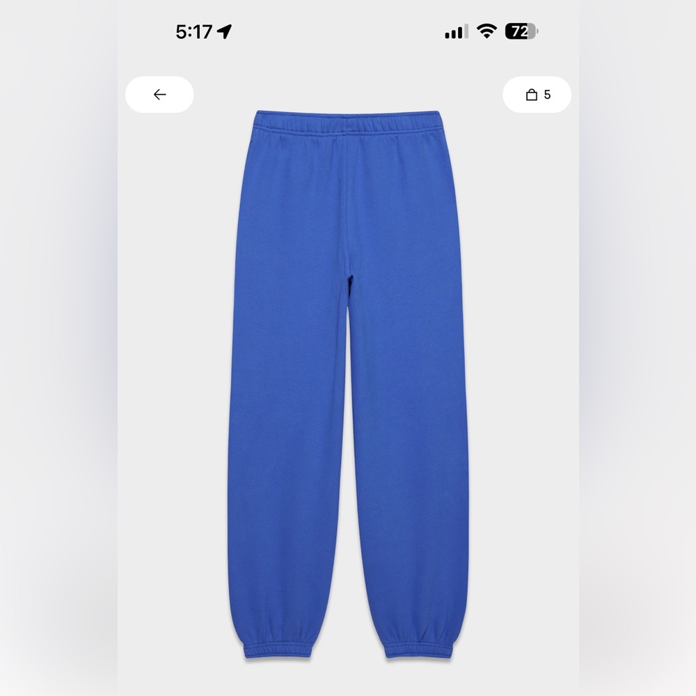 Aritzia Cozy Sweatfleece Mega Jogger
Jazz Blue sold out 
PERFECT CONDITION